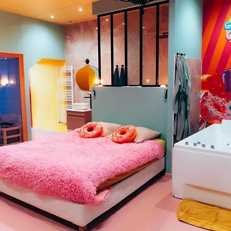 Capsule Bonbon - Balneo - Sauna - Billard - Nintendo Switch Douai Exterior photo
