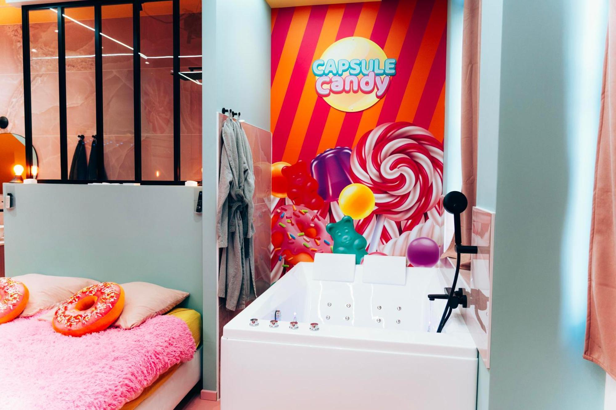 Capsule Bonbon - Balneo - Sauna - Billard - Nintendo Switch * Douai